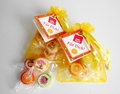 Blumen Frucht Bonbons Rocks handgemachte Motivbonbons Gastgeschenke Geburtstag Kindergeburtstag Sommerfest giveaways