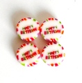 HAPPY BIRTHDAY Bonbons Candies Candy Sweets handgemachte Rocks Geburtstag Kindergeburtstag Tischdeko